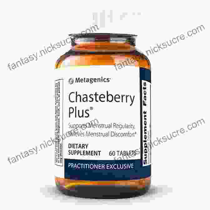 A Photo Of A Bottle Of Chasteberry Supplements. INFERTILITY HERBS SUPPLEMENT FOR MEN AND WOMEN: 20 HERBS AND SUPPLEMENTS THAT BOOST NATURAL CONCEPTION FOR BOTH MEN AND WOMEN (How To Get Pregnant Faster)