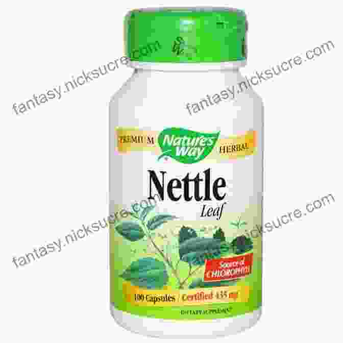 A Photo Of A Bottle Of Nettle Leaf Supplements. INFERTILITY HERBS SUPPLEMENT FOR MEN AND WOMEN: 20 HERBS AND SUPPLEMENTS THAT BOOST NATURAL CONCEPTION FOR BOTH MEN AND WOMEN (How To Get Pregnant Faster)
