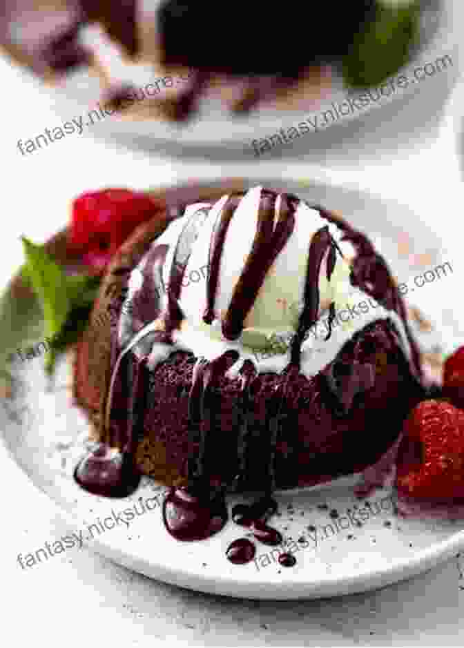 A Photo Of Chocolate Lava Cake On A Plate With Whipped Cream. CopyKat Com S Dining Out At Home Cookbook 2: More Recipes For The Most Delicious Dishes From America S Most Popular Restaurants