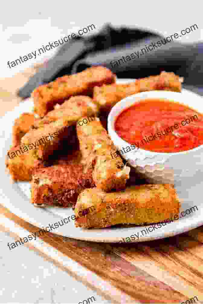 A Photo Of Mozzarella Sticks On A Plate With Marinara Sauce. CopyKat Com S Dining Out At Home Cookbook 2: More Recipes For The Most Delicious Dishes From America S Most Popular Restaurants