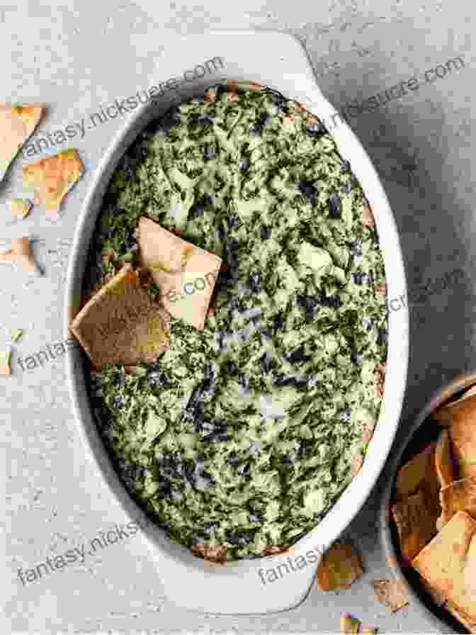 A Photo Of Spinach Artichoke Dip In A Bowl With Tortilla Chips. CopyKat Com S Dining Out At Home Cookbook 2: More Recipes For The Most Delicious Dishes From America S Most Popular Restaurants