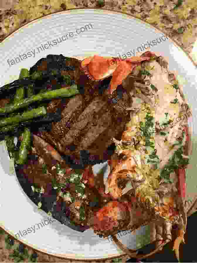 A Photo Of Steak And Lobster On A Plate With Asparagus. CopyKat Com S Dining Out At Home Cookbook 2: More Recipes For The Most Delicious Dishes From America S Most Popular Restaurants
