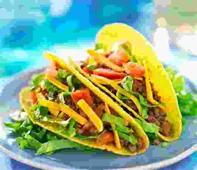 A Photo Of Tacos On A Plate With Lettuce, Tomatoes, And Cheese. CopyKat Com S Dining Out At Home Cookbook 2: More Recipes For The Most Delicious Dishes From America S Most Popular Restaurants