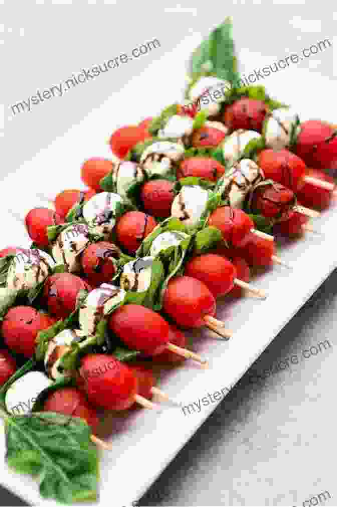 Caprese Skewers Made With Fresh Mozzarella, Tomatoes, And Basil The Postnatal Cookbook: Simple And Nutritious Recipes To Nourish Your Body And Spirit During The Fourth Trimester
