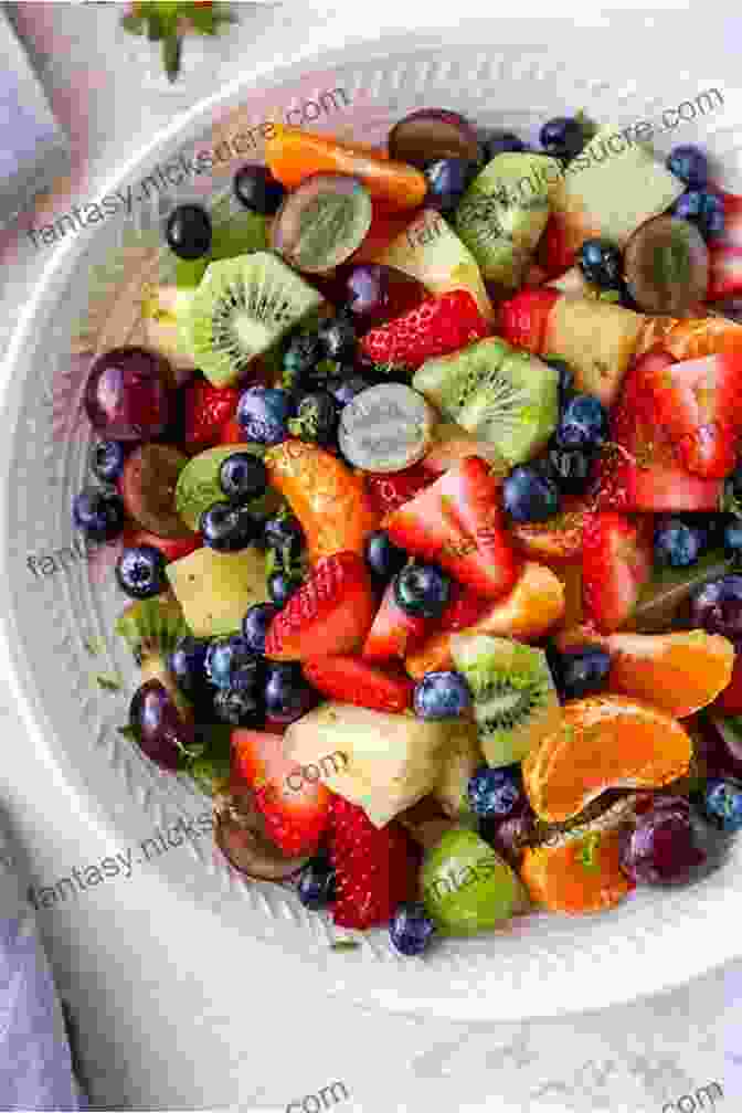 Fruit Salad Made With Fresh Fruit, Such As Strawberries, Blueberries, Raspberries, And Bananas The Postnatal Cookbook: Simple And Nutritious Recipes To Nourish Your Body And Spirit During The Fourth Trimester