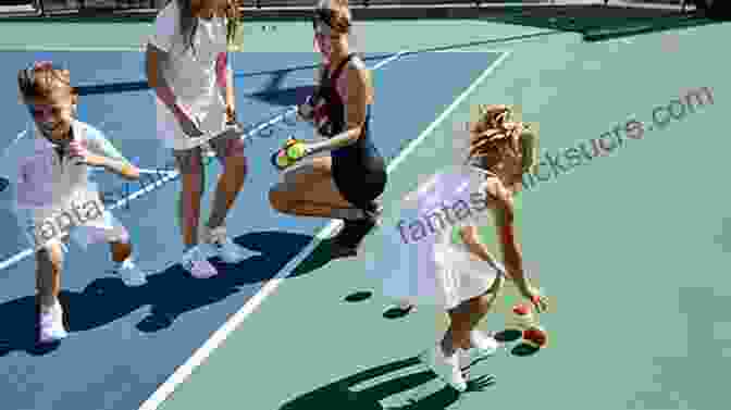 Junior Tennis Players Having Fun On The Court Tennis Games For Junior Players: Volume 2 (CB Tennis EBook Series)