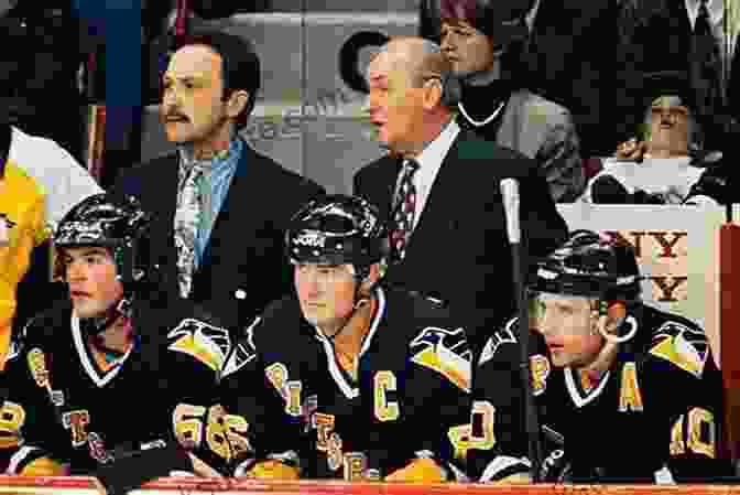 Mario Lemieux And Ron Francis Celebrating A Goal Together Mario Lemieux As Seen By His Contemporaries