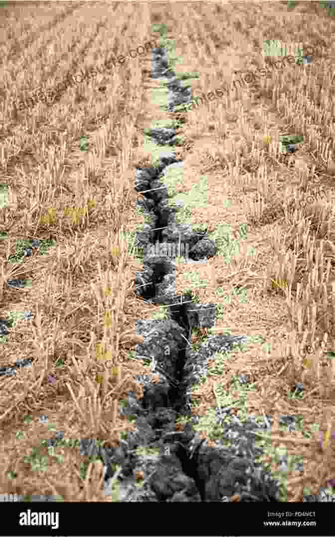 Photo Of A Dry And Cracked Farmland In The High Plains Region. Running Out: In Search Of Water On The High Plains