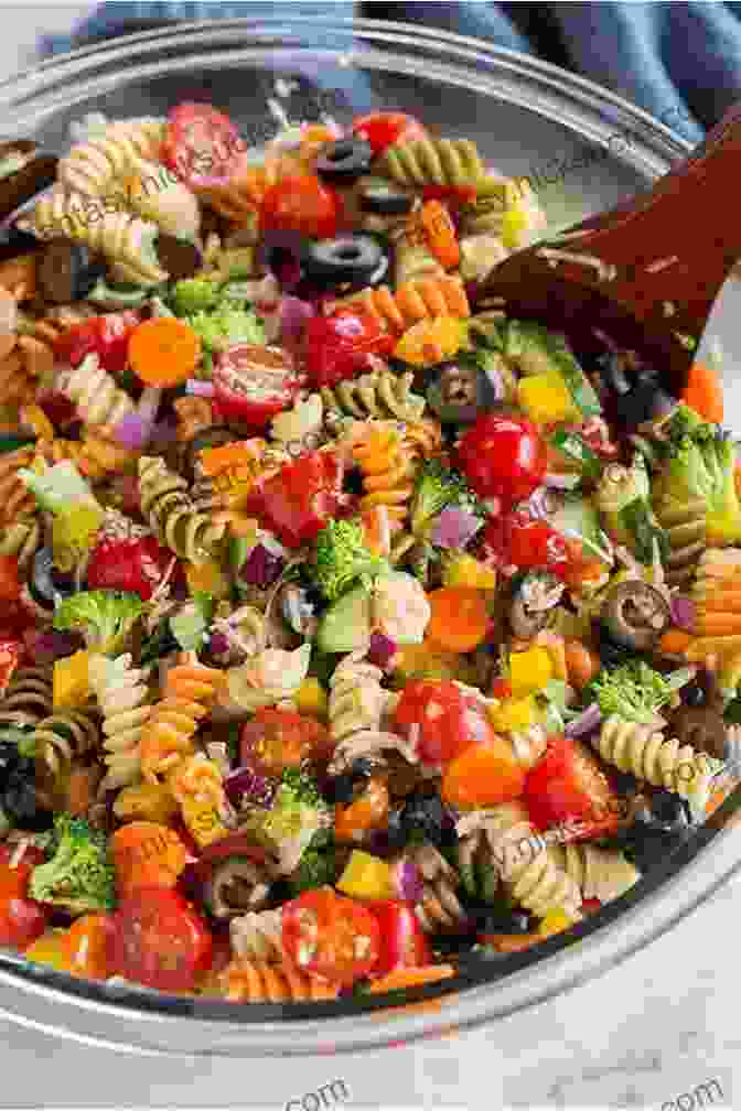 Vegetable Pasta Salad Made With Pasta, Vegetables, And A Vinaigrette Dressing The Postnatal Cookbook: Simple And Nutritious Recipes To Nourish Your Body And Spirit During The Fourth Trimester
