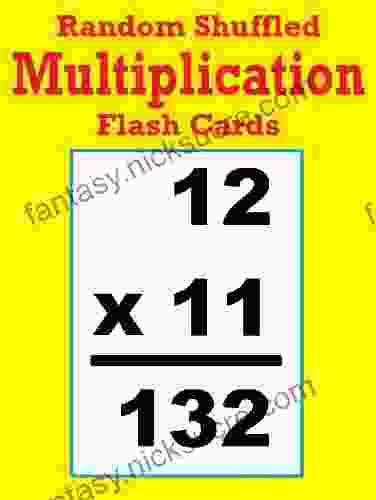 Random Shuffled Multiplication Flash Cards Over 10 000 Questions Answers